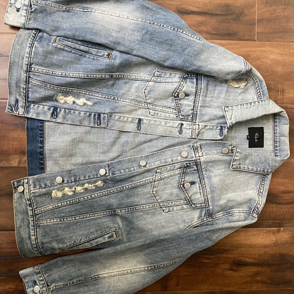 Rails Womens oversized denim jacket size M